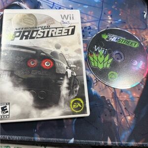 Need for Speed ProStreet for Wii - Black and White